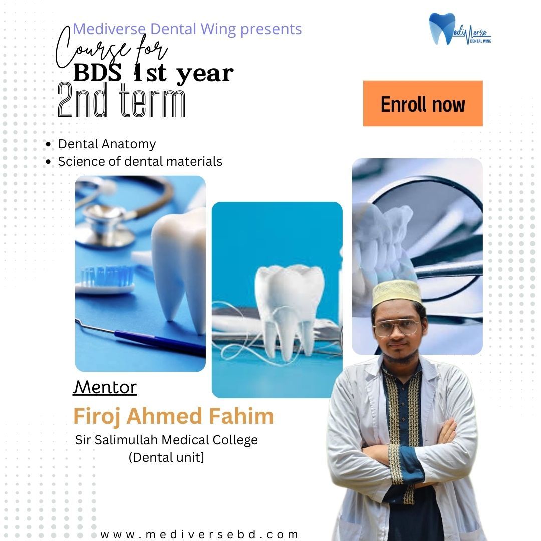 Second Term SDM & Dental Anatomy